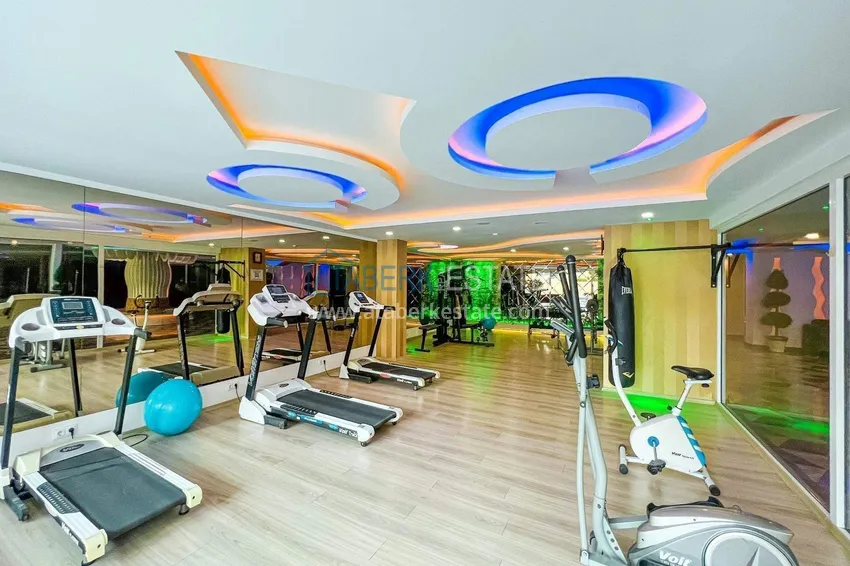 2+1 apartment for a residence permit in Alanya, Mahmutlar district — furniture, premium complex 17 