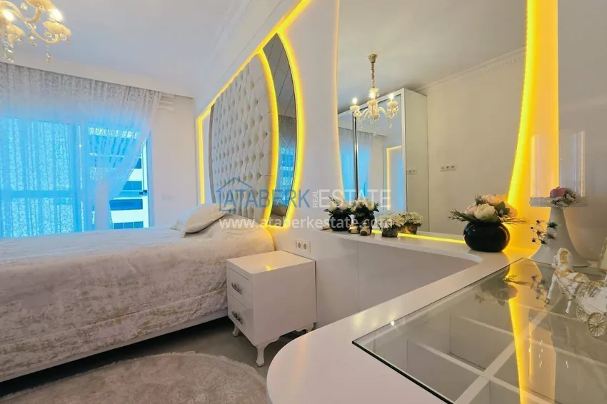 Purchase 2+1 apartment for a residence permit in Alanya, Mahmutlar district — furniture, premium complex 16 