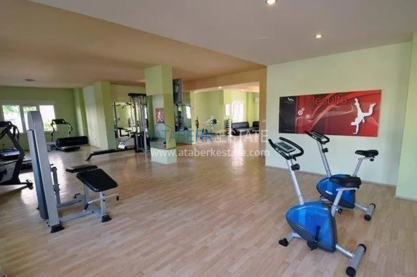 2+1 apartment for a residence permit in Alanya, Tosmur district - furniture, mountain and sea views 16 