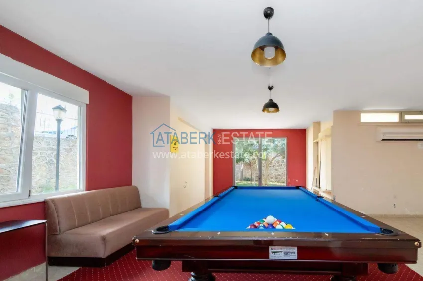 2+1 apartment for a residence permit in Alanya, Tosmur district - furniture, mountain and sea views 20 