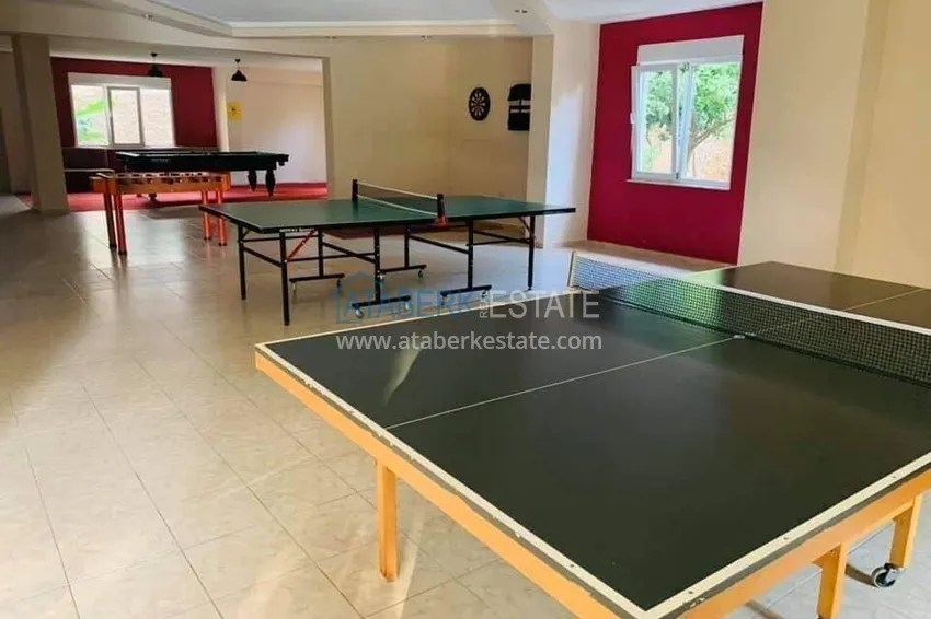 2+1 apartment for a residence permit in Alanya, Tosmur district - furniture, mountain and sea views 21 