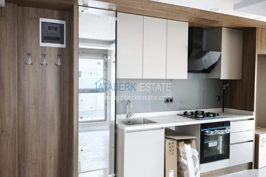 Purchase Long-term rent in Antalya city center — 1+1, unfurnished, new home 3