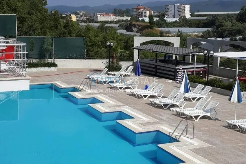 Apartment 1+1 for a residence permit in Alanya — favorable price, furniture, sea view 4 
