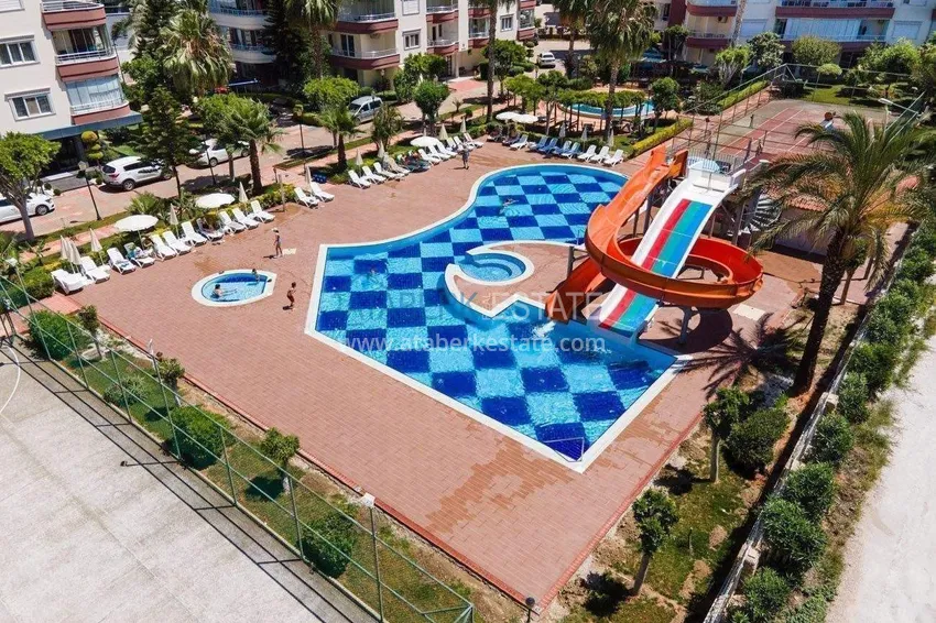 2+1 apartment for a residence permit in Alanya, Tosmur district - furniture, mountain and sea views 5 