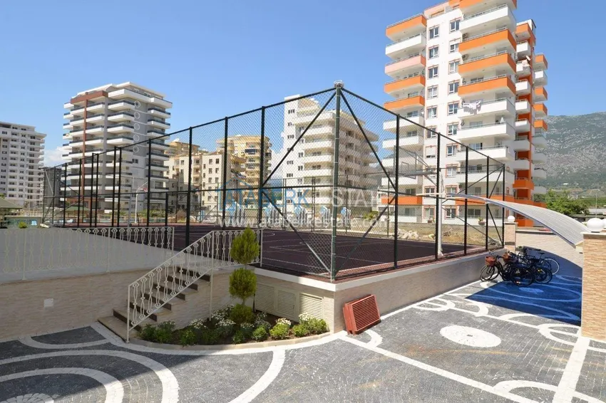 2+1 apartment for a residence permit in Alanya, Mahmutlar district — furniture, premium complex 7 