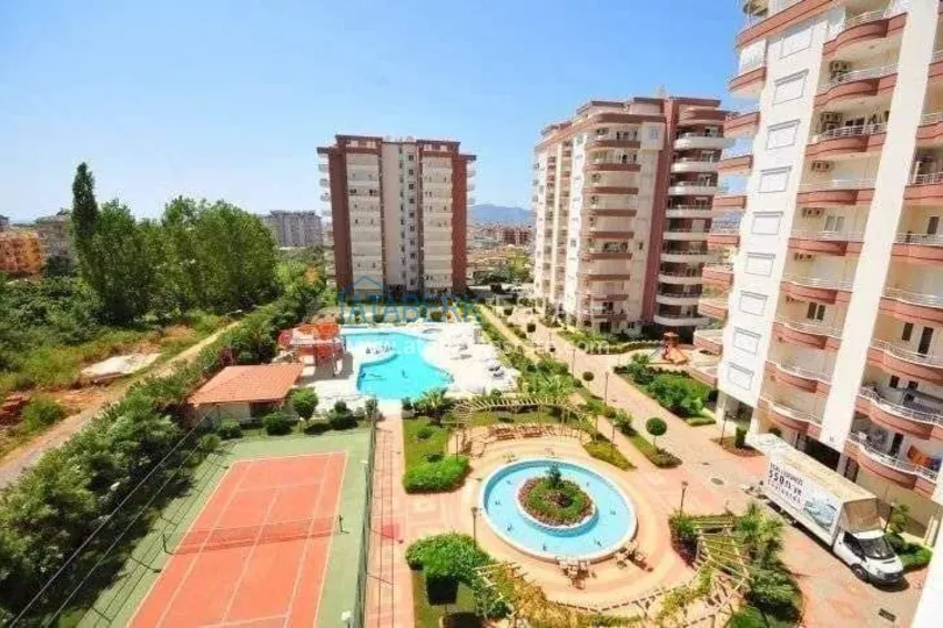 2+1 apartment for a residence permit in Alanya, Tosmur district - furniture, mountain and sea views 6 