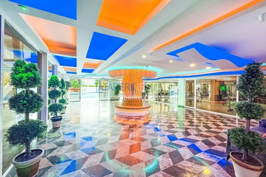 2+1 apartment for a residence permit in Alanya, Mahmutlar district — furniture, premium complex 8 