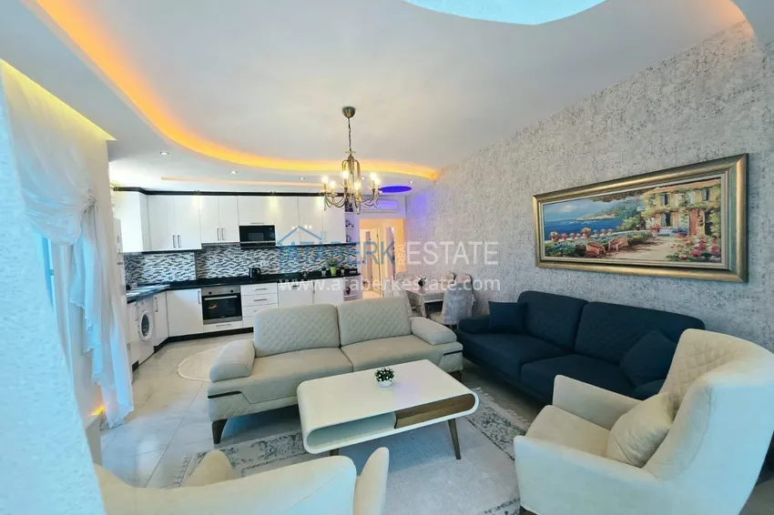 Purchase 2+1 apartment for a residence permit in Alanya, Mahmutlar district — furniture, premium complex 7 