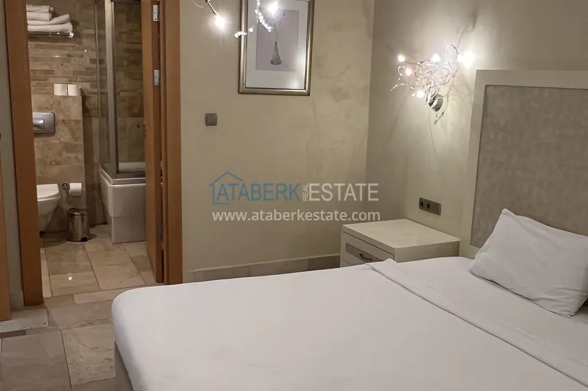 Purchase 1+1 apartment in Alanya — furniture, famous resort-style, Mahmutlar district 7 