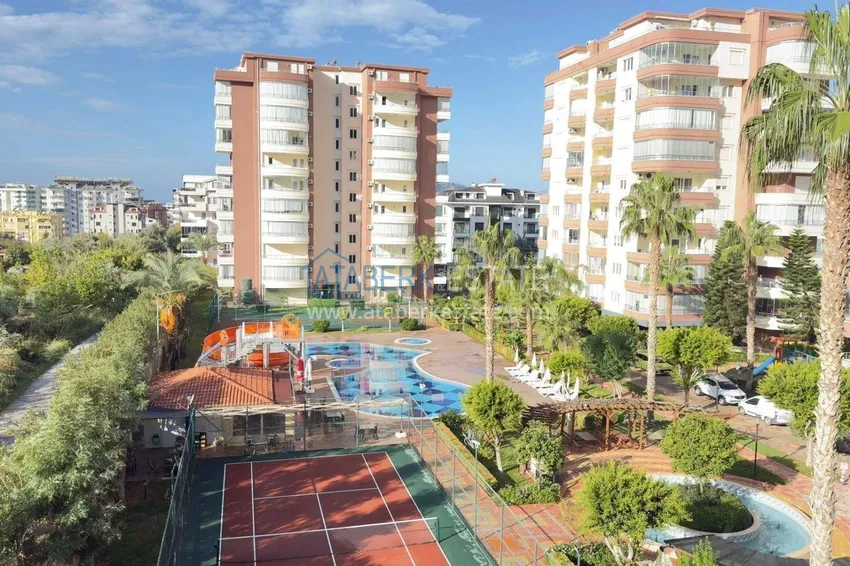 2+1 apartment for a residence permit in Alanya, Tosmur district - furniture, mountain and sea views 7 