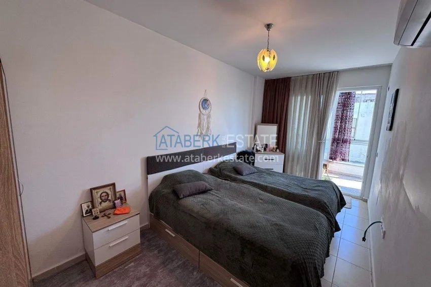 Purchase Apartment 1+1 for a residence permit in Alanya — favorable price, furniture, sea view 8 
