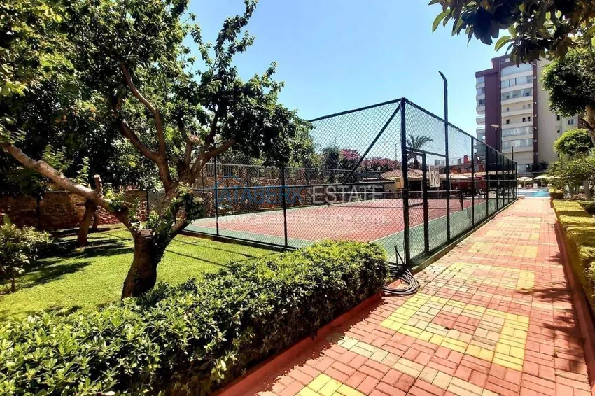 2+1 apartment for a residence permit in Alanya, Tosmur district - furniture, mountain and sea views 8 