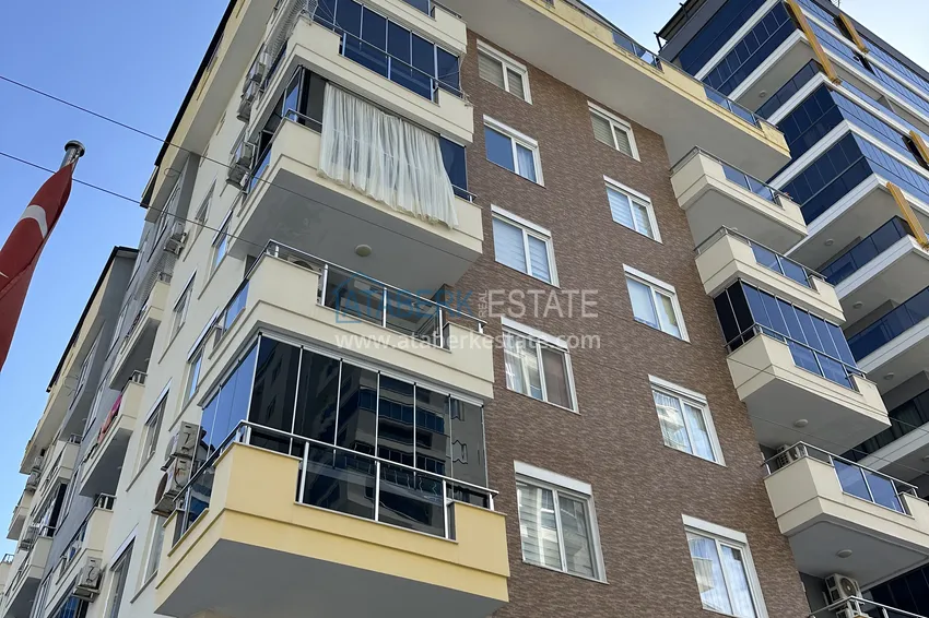 2+1 apartment in Alanya, Mahmutlar district — furnished, new - no one lived, 300 m from the sea 2 