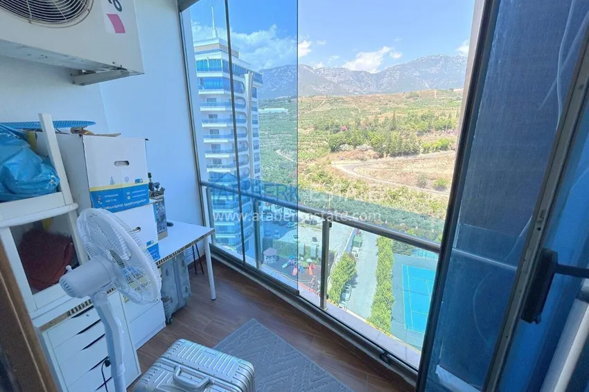 Purchase 3+1 apartment in Alanya, Mahmutlar district — linear with furniture and panoramic views of the sea and mountains 13 