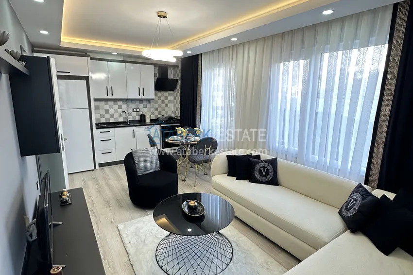 Purchase 2+1 apartment in Alanya, Mahmutlar district — furnished, new - no one lived, 300 m from the sea 2 