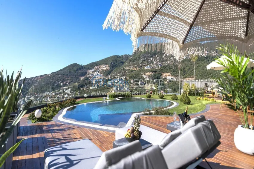 Citizenship villa in Alanya, Bektash district - premium class with designer interior 22