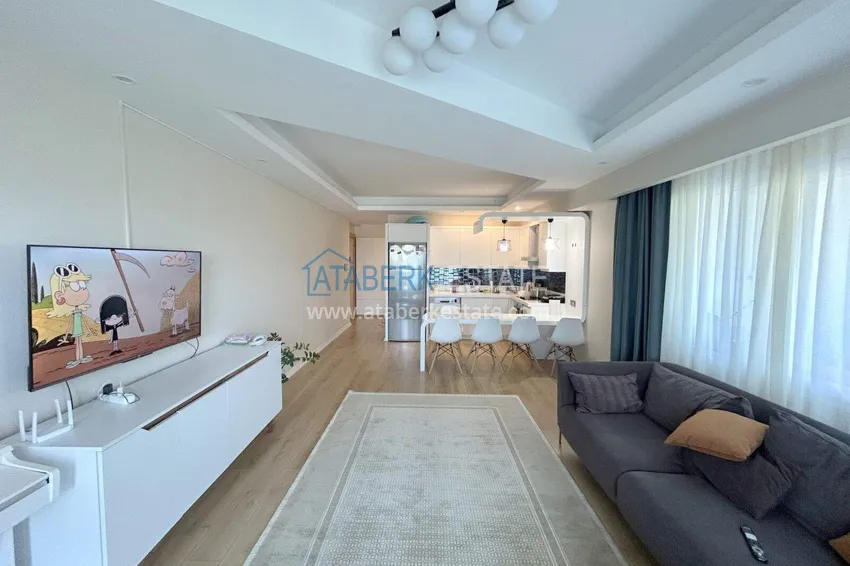 Purchase 3+1 apartment in Alanya, Mahmutlar district — linear with furniture and panoramic views of the sea and mountains 3 