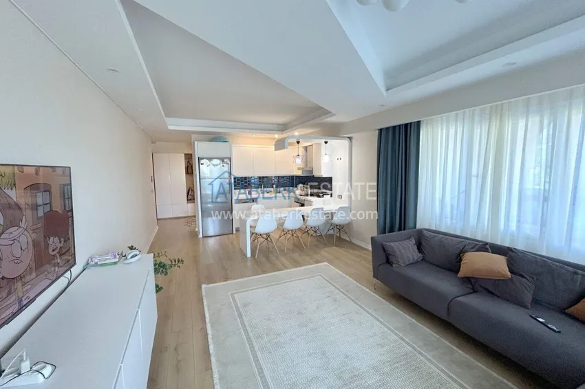 Purchase 3+1 apartment in Alanya, Mahmutlar district — linear with furniture and panoramic views of the sea and mountains 4 