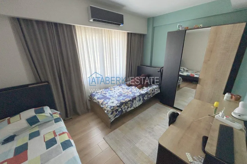 Purchase 3+1 apartment in Alanya, Mahmutlar district — linear with furniture and panoramic views of the sea and mountains 8 