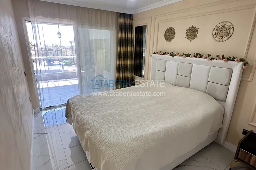 Purchase 1+1 apartment in Alanya, Cikcilli district - furnished and with sea view, glazed balcony 11 