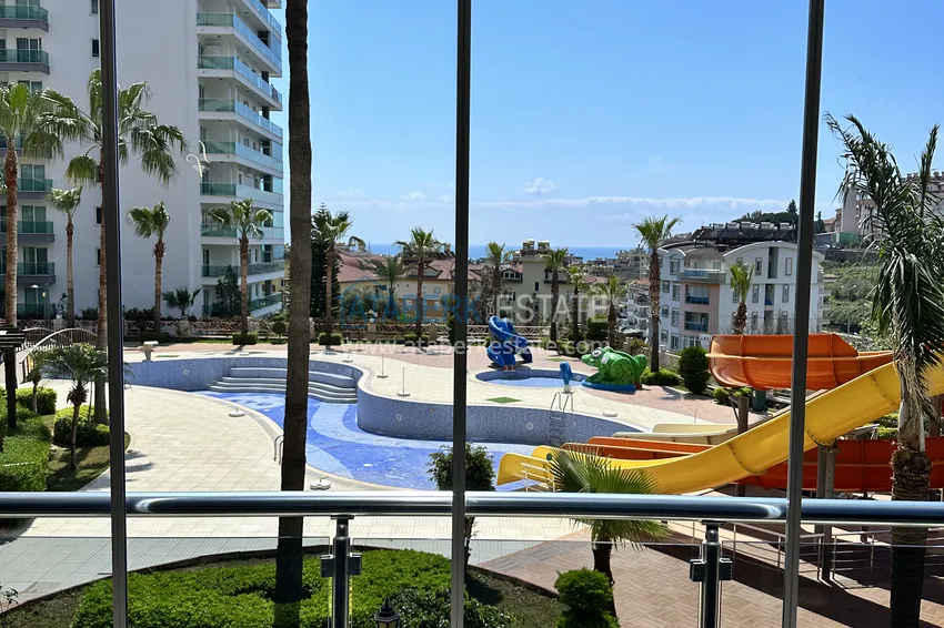 Purchase 1+1 apartment in Alanya, Cikcilli district - furnished and with sea view, glazed balcony 19 