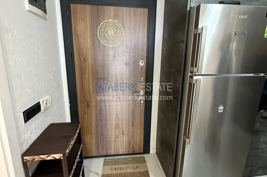 Purchase 1+1 apartment in Alanya, Cikcilli district - furnished and with sea view, glazed balcony 2 