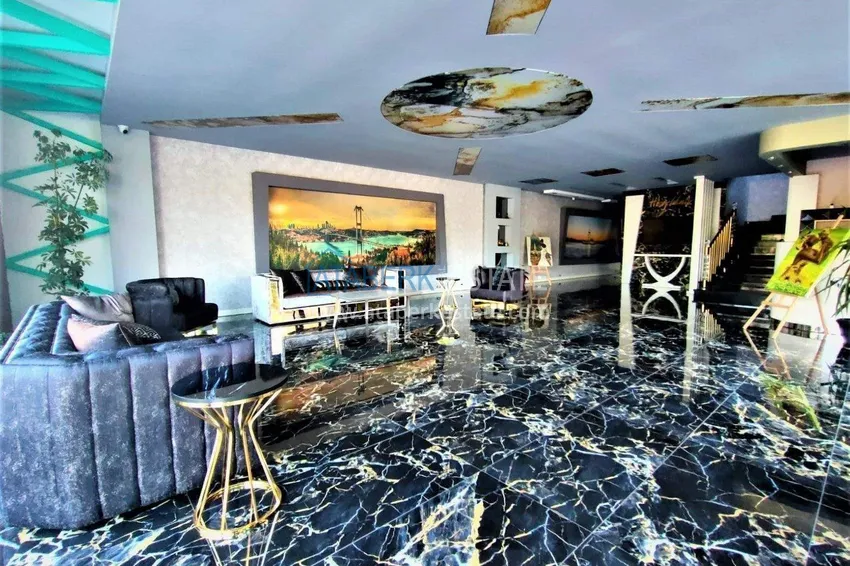 2+1 apartment in Alanya, Tosmur district - furnished, mountain and sea view 12 