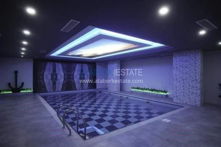 2+1 apartment in Alanya, Tosmur district - furnished, mountain and sea view 17 