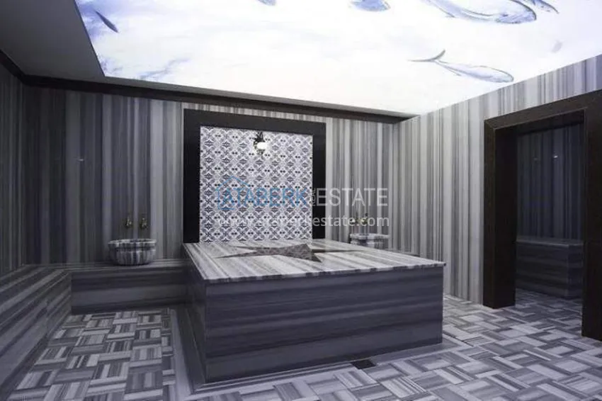 2+1 apartment in Alanya, Tosmur district - furnished, mountain and sea view 18 