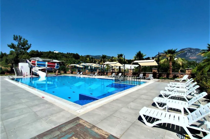 2+1 apartment in Alanya, Tosmur district - furnished, mountain and sea view 4 