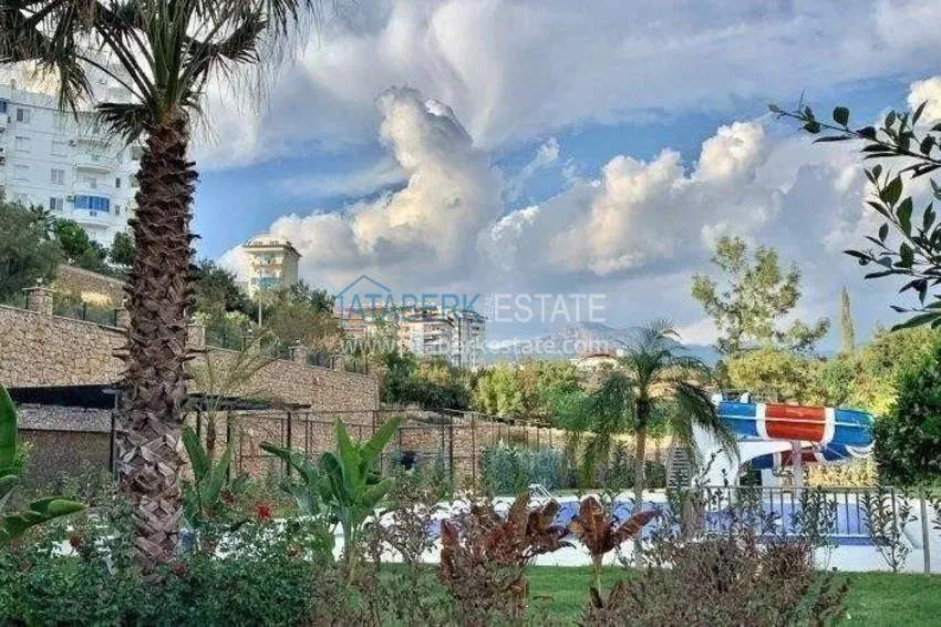2+1 apartment in Alanya, Tosmur district - furnished, mountain and sea view 6 