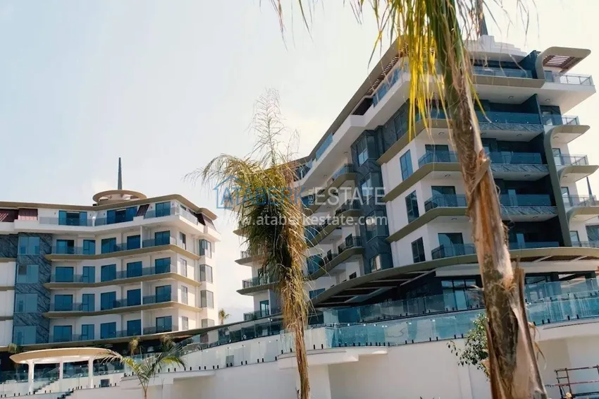 A new grandiose project of a large-scale residential complex in the Kestel area - Alanya 10