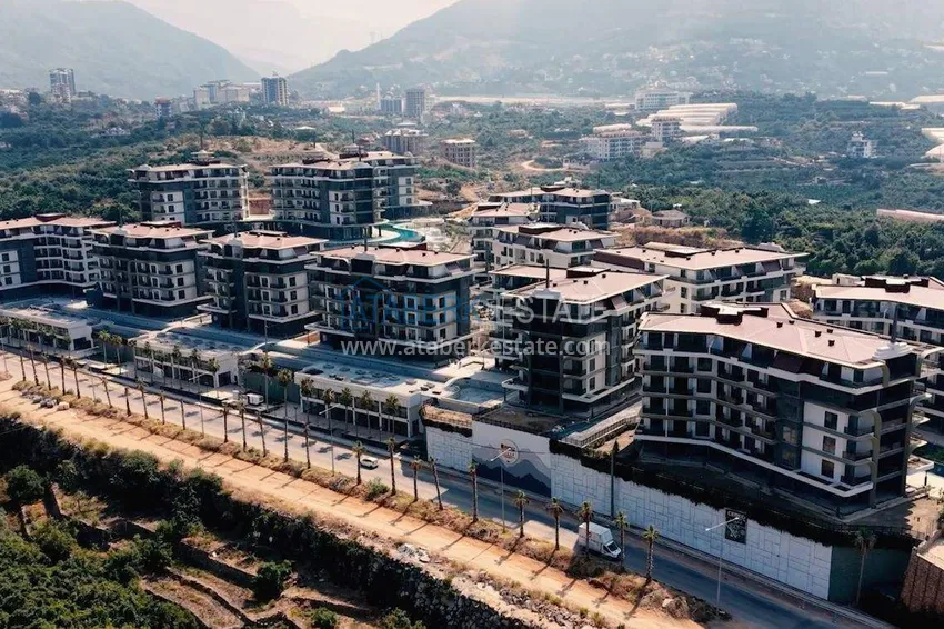A new grandiose project of a large-scale residential complex in the Kestel area - Alanya 1