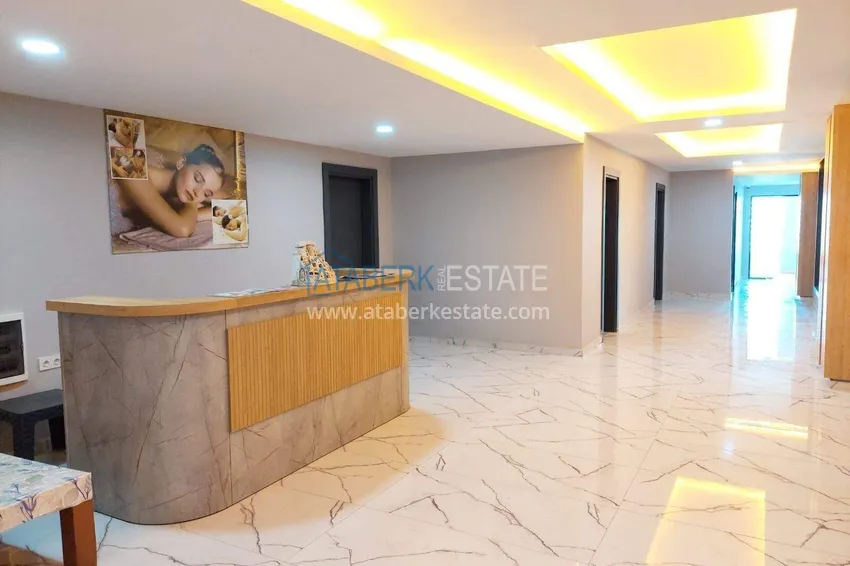 Apartament pod klucz z 1 sypialnią i przeszklonym balkonem w Alanya w dzielnicy Avsallar. Dostępna jest rata 33