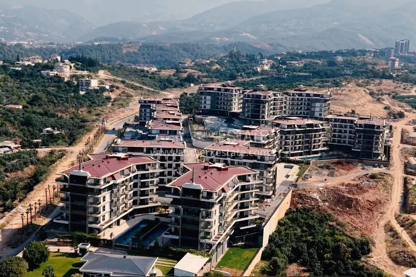 A new grandiose project of a large-scale residential complex in the Kestel area - Alanya 3