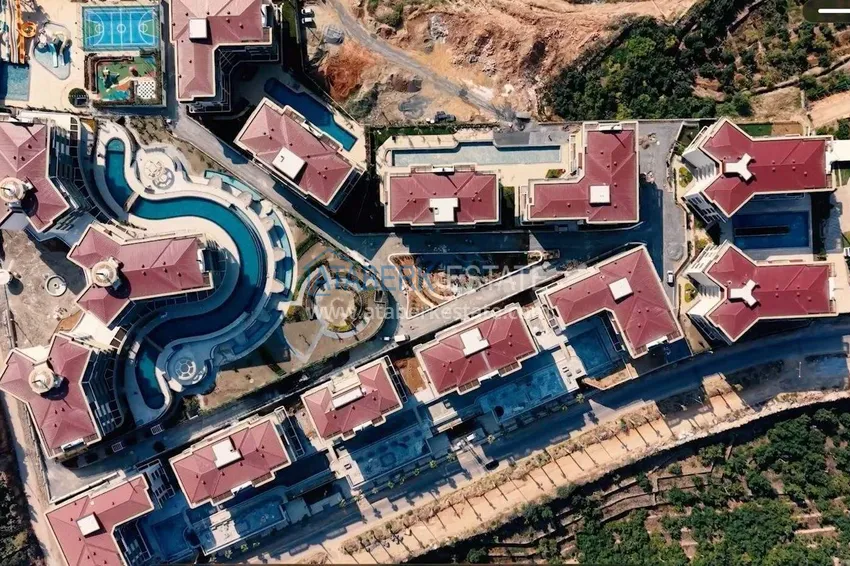 A new grandiose project of a large-scale residential complex in the Kestel area - Alanya 6