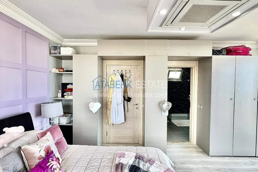 Purchase 5+1 furnished villa in Alanya, Kargicak district 22 