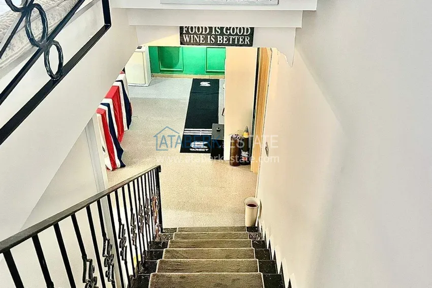 Purchase 5+1 furnished villa in Alanya, Kargicak district 27 