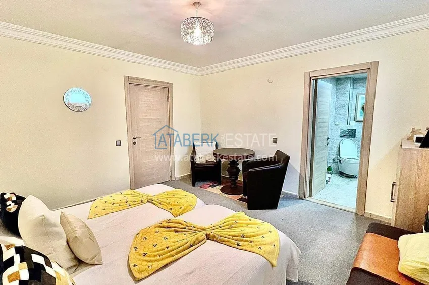 Purchase 5+1 furnished villa in Alanya, Kargicak district 34 