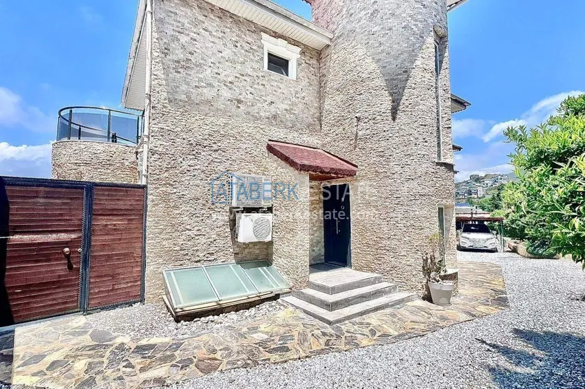 5+1 furnished villa in Alanya, Kargicak district 7 