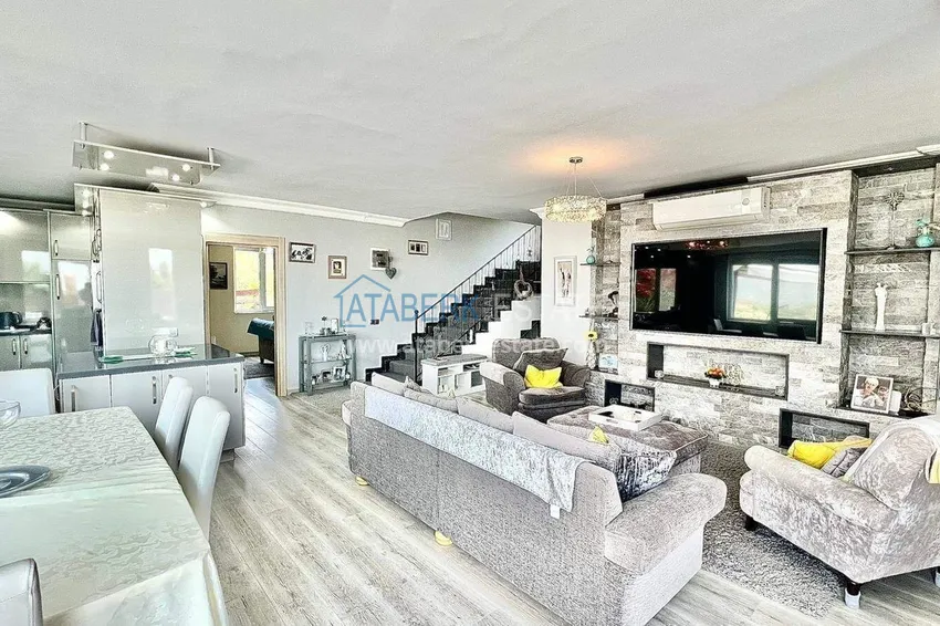 Purchase 5+1 furnished villa in Alanya, Kargicak district 2 