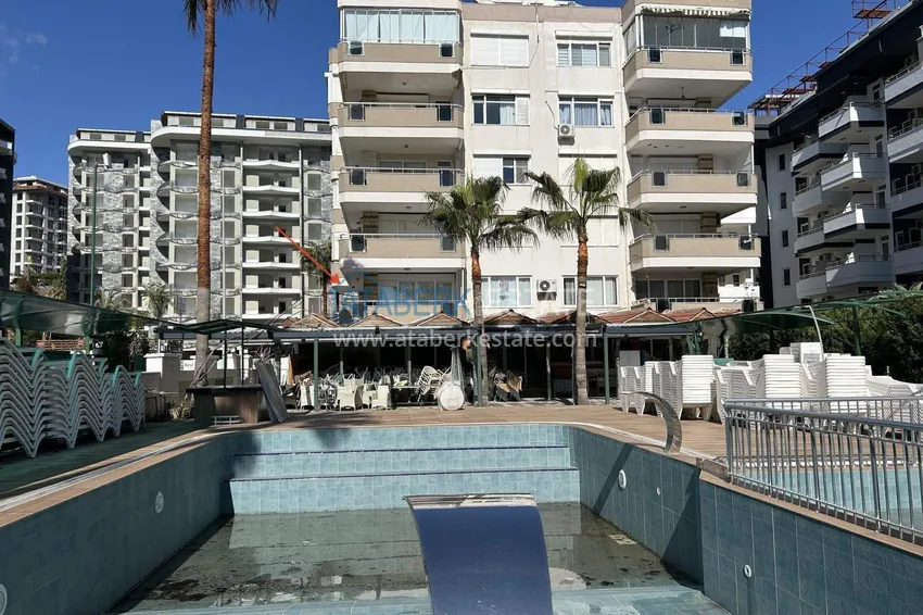 3+1 single-level apartment in Alanya - the first coastal area of Tosmur 10 