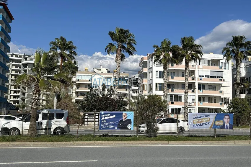 3+1 single-level apartment in Alanya - the first coastal area of Tosmur 3 