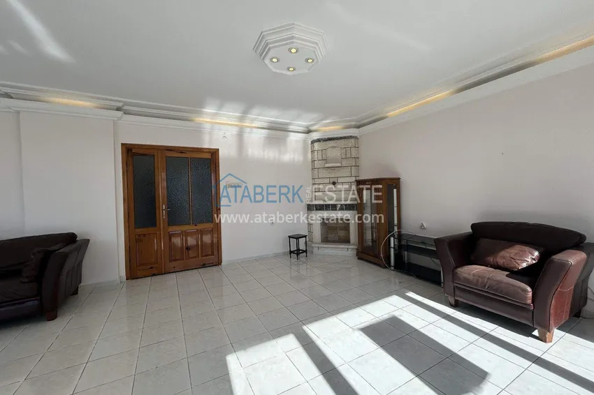 Purchase 3+1 single-level apartment in Alanya - the first coastal area of Tosmur 7 