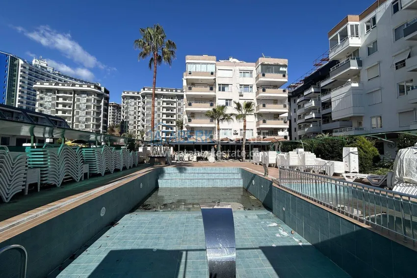 3+1 single-level apartment in Alanya - the first coastal area of Tosmur 9 