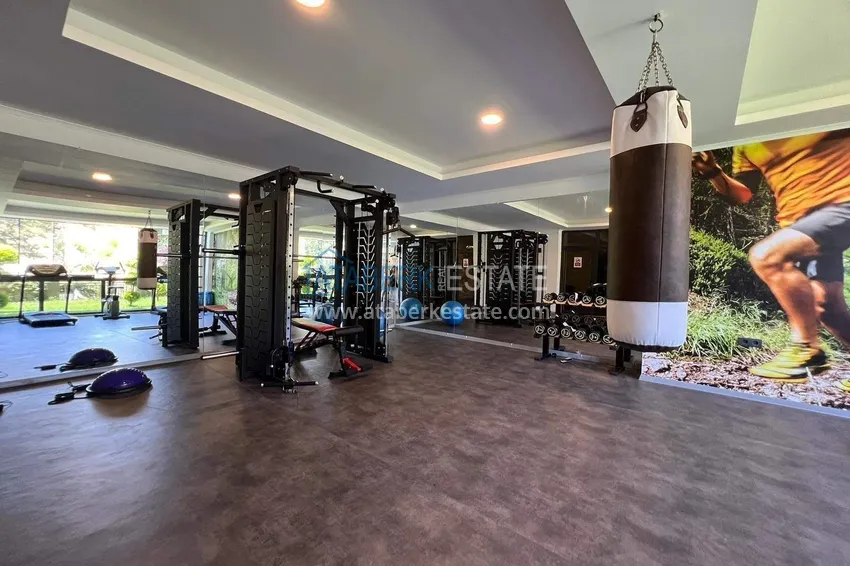 2+1 apartment in Alanya, Avsallar district - private garden, built-in furniture 16