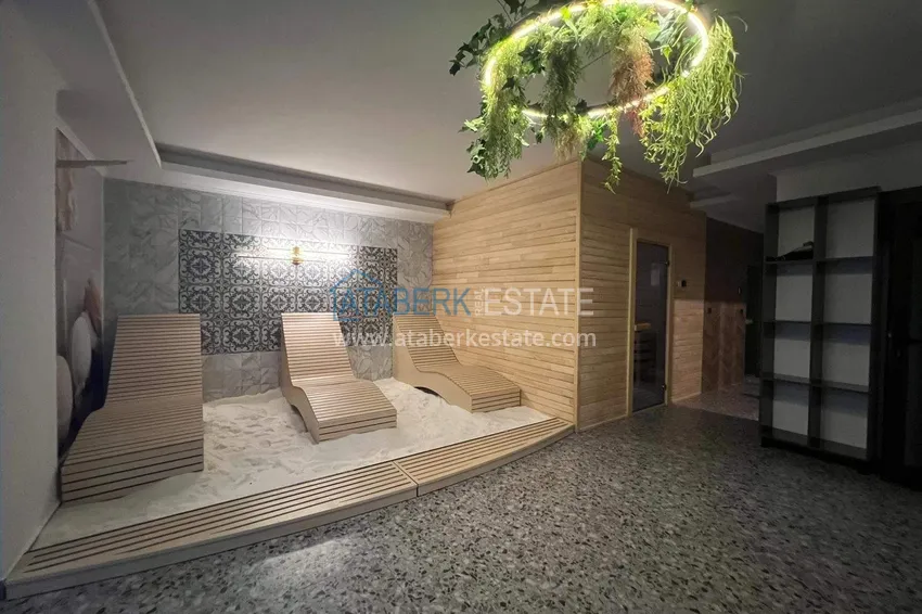 2+1 apartment in Alanya, Avsallar district - private garden, built-in furniture 19