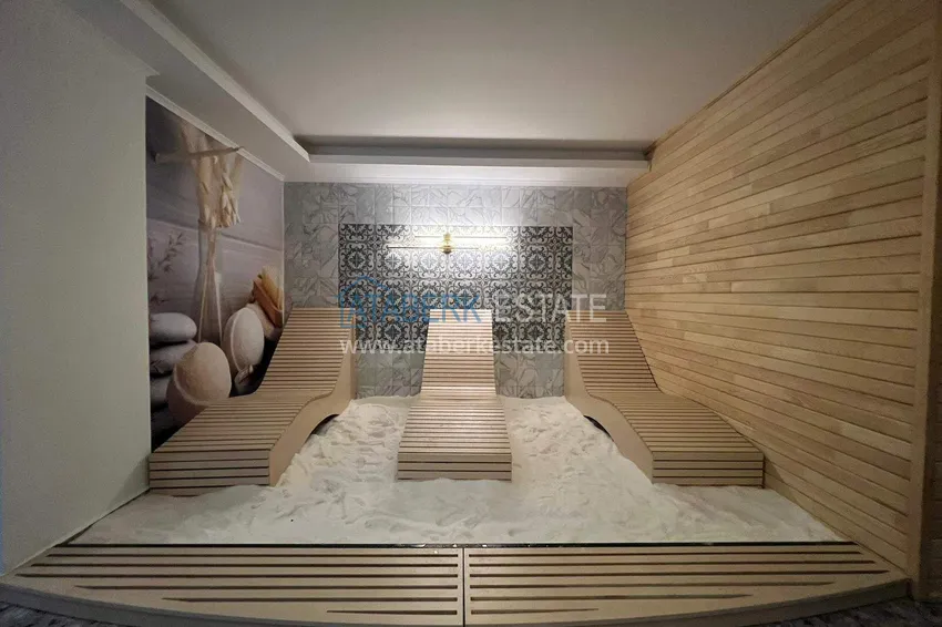 2+1 apartment in Alanya, Avsallar district - private garden, built-in furniture 20