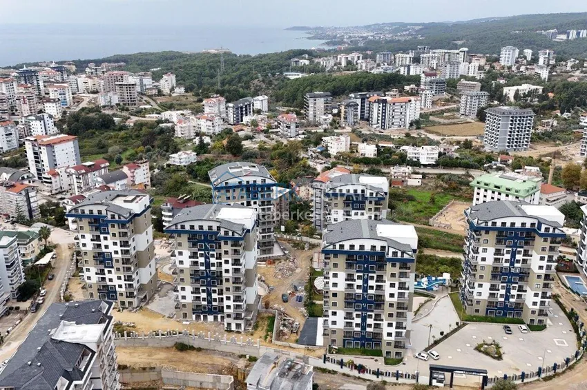 Real estate in Alanya - 1+1 apartment in the premium complex Avsallar 2