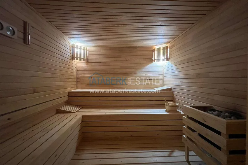 2+1 apartment in Alanya, Avsallar district - private garden, built-in furniture 21